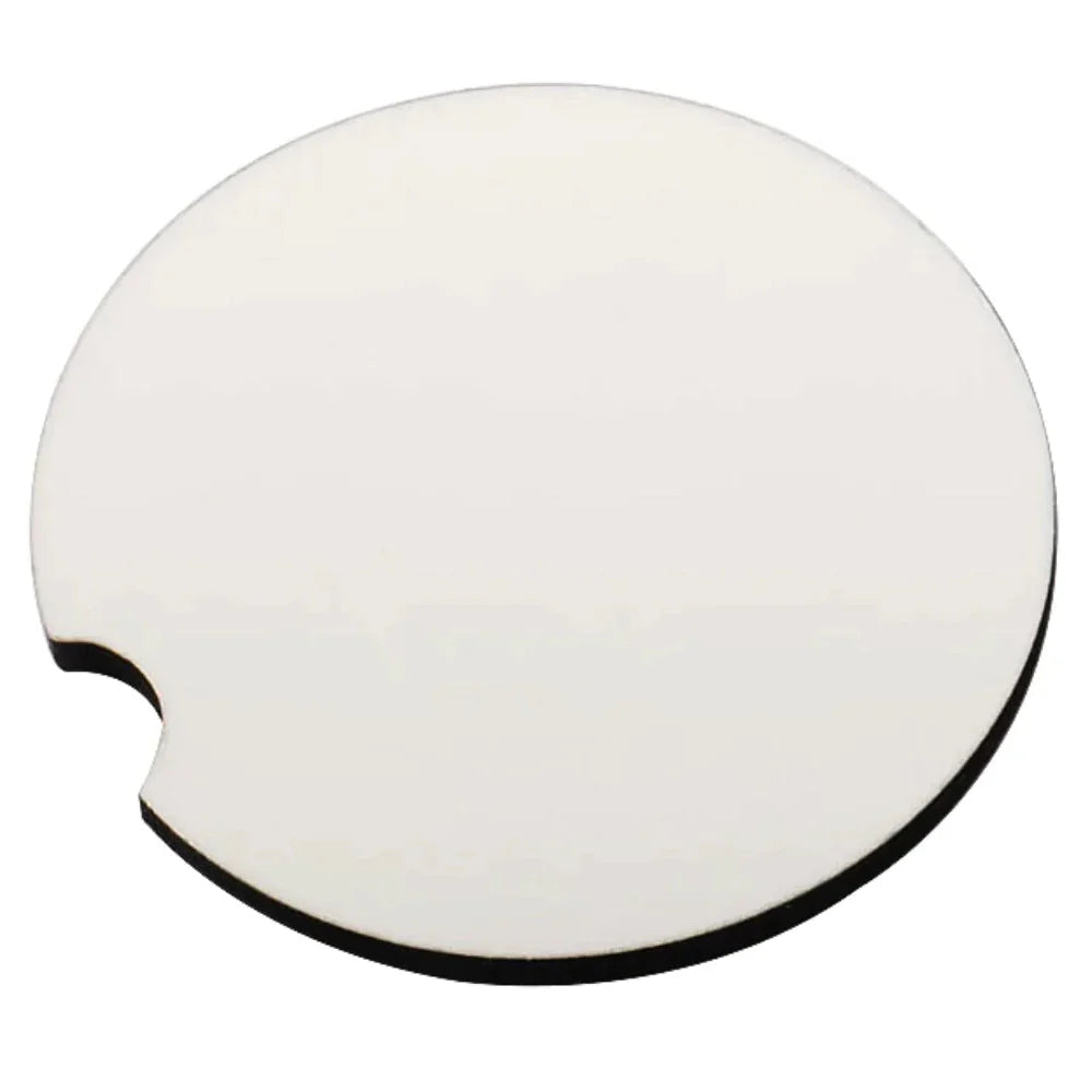 Wholesale Carton - 300 x MDF Car Coasters - Round - 6.5cm