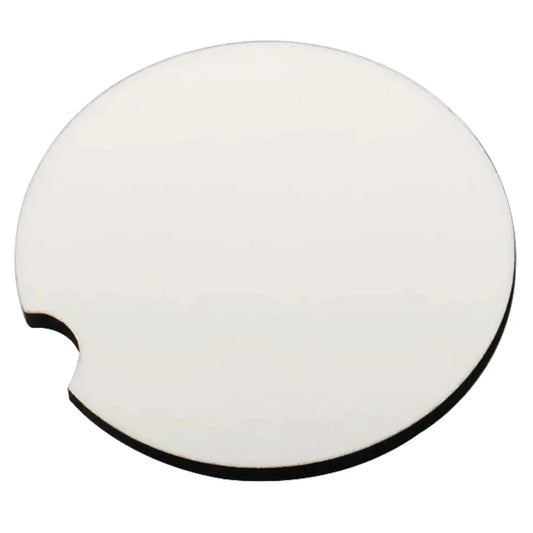 Wholesale Carton - 300 x MDF Car Coasters - Round - 6.5cm