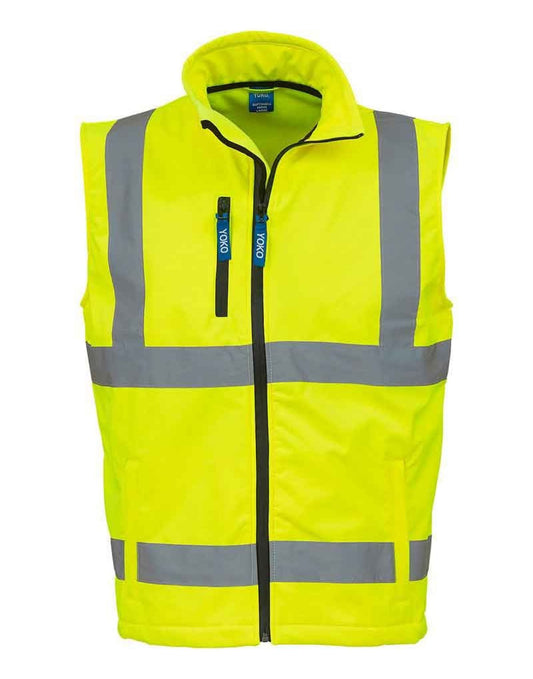 Hi-Vis Softshell Bodywarmer