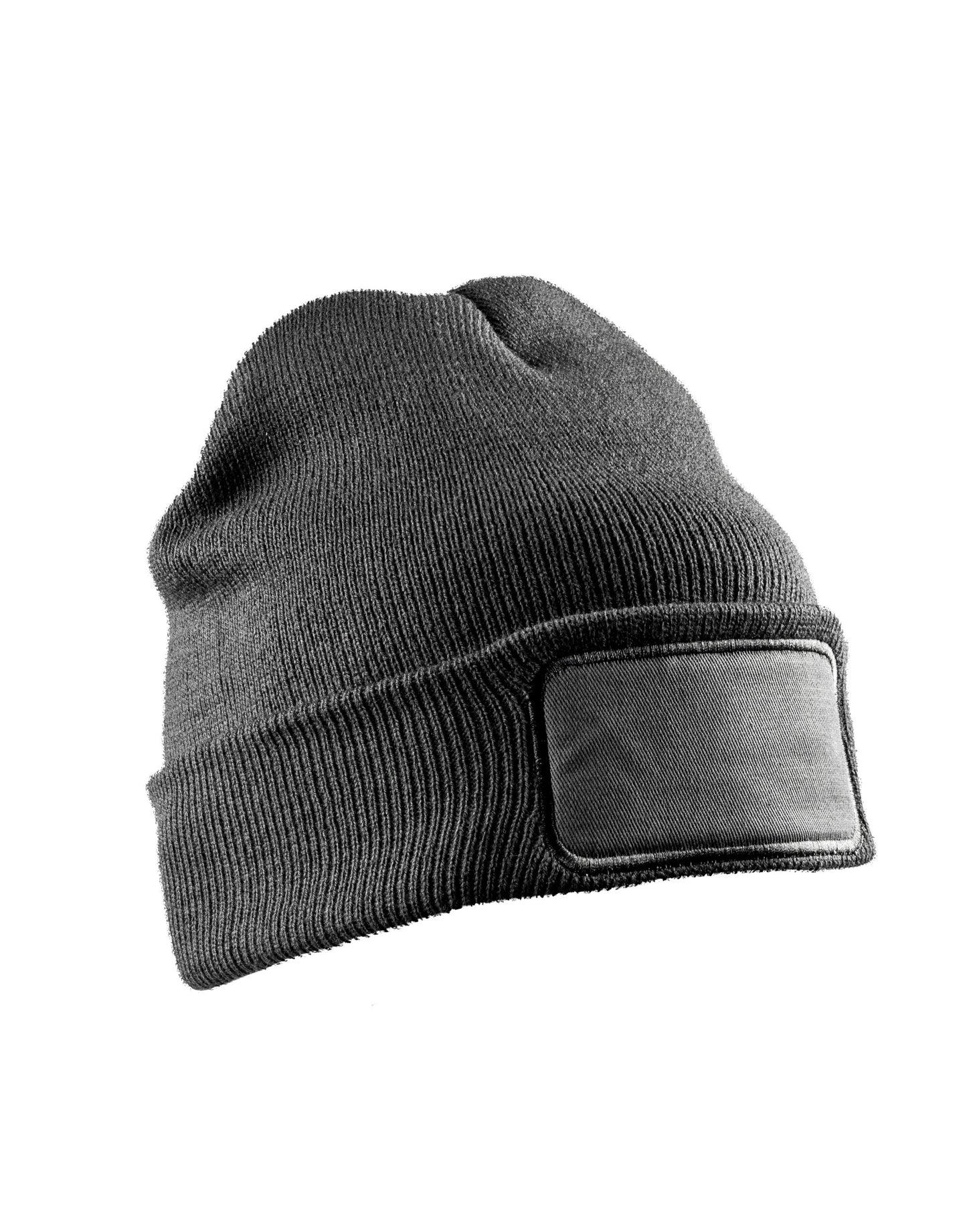 Recycled Double Knit Printers Beanie