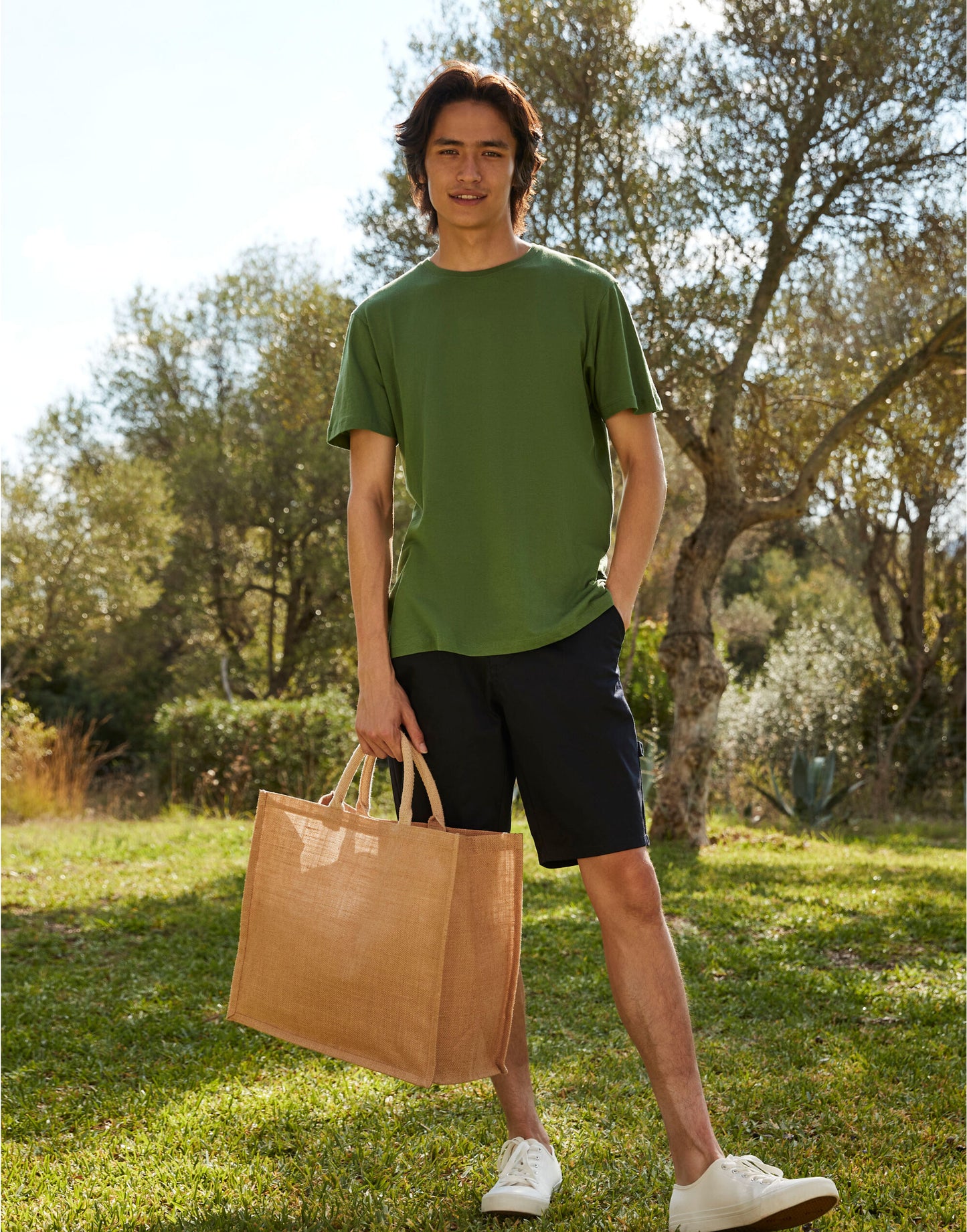 Jute Jumbo Shopper