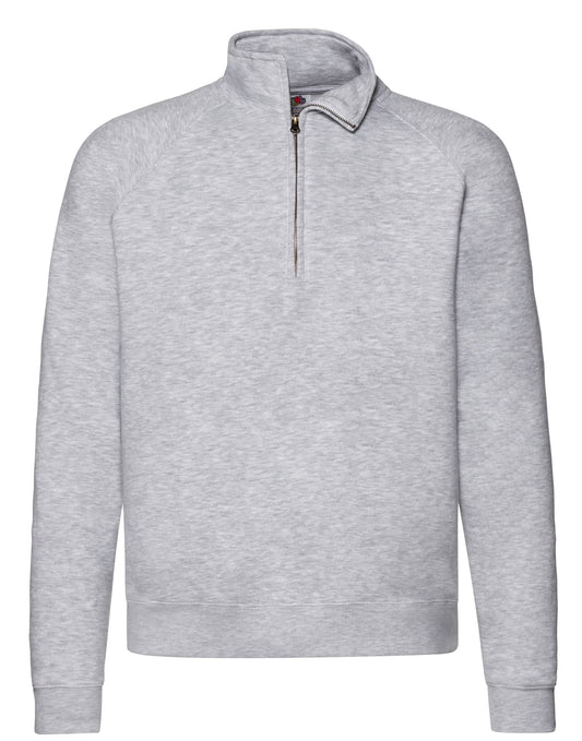 Men's Premium Zip Neck Sweat