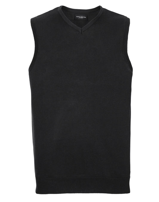 V-Neck Sleeveless Knitted Pullover