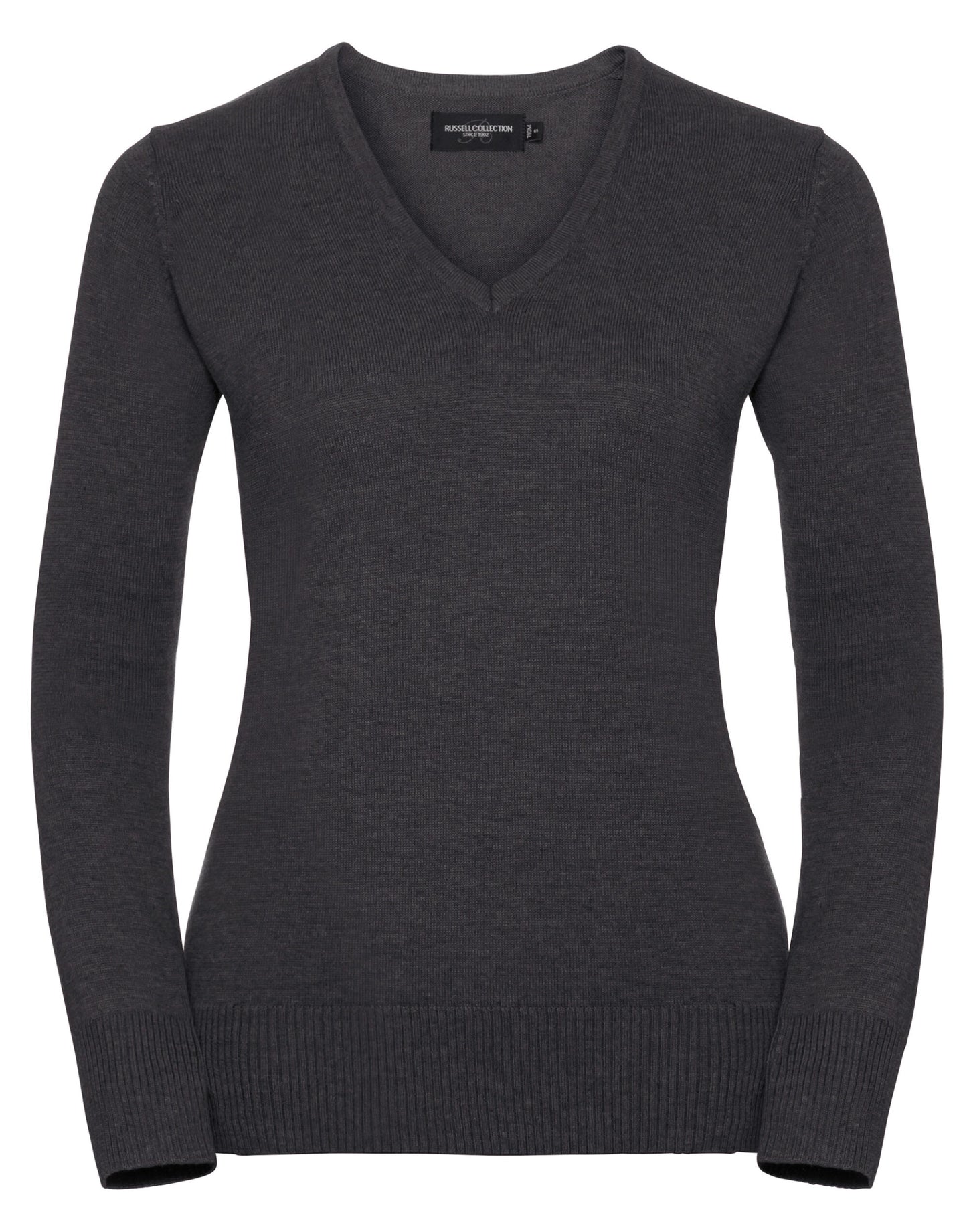 Ladies' V-Neck Knitted Pullover