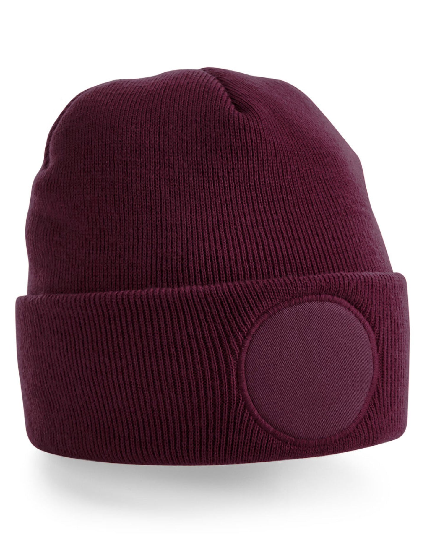 Circular Patch Beanie