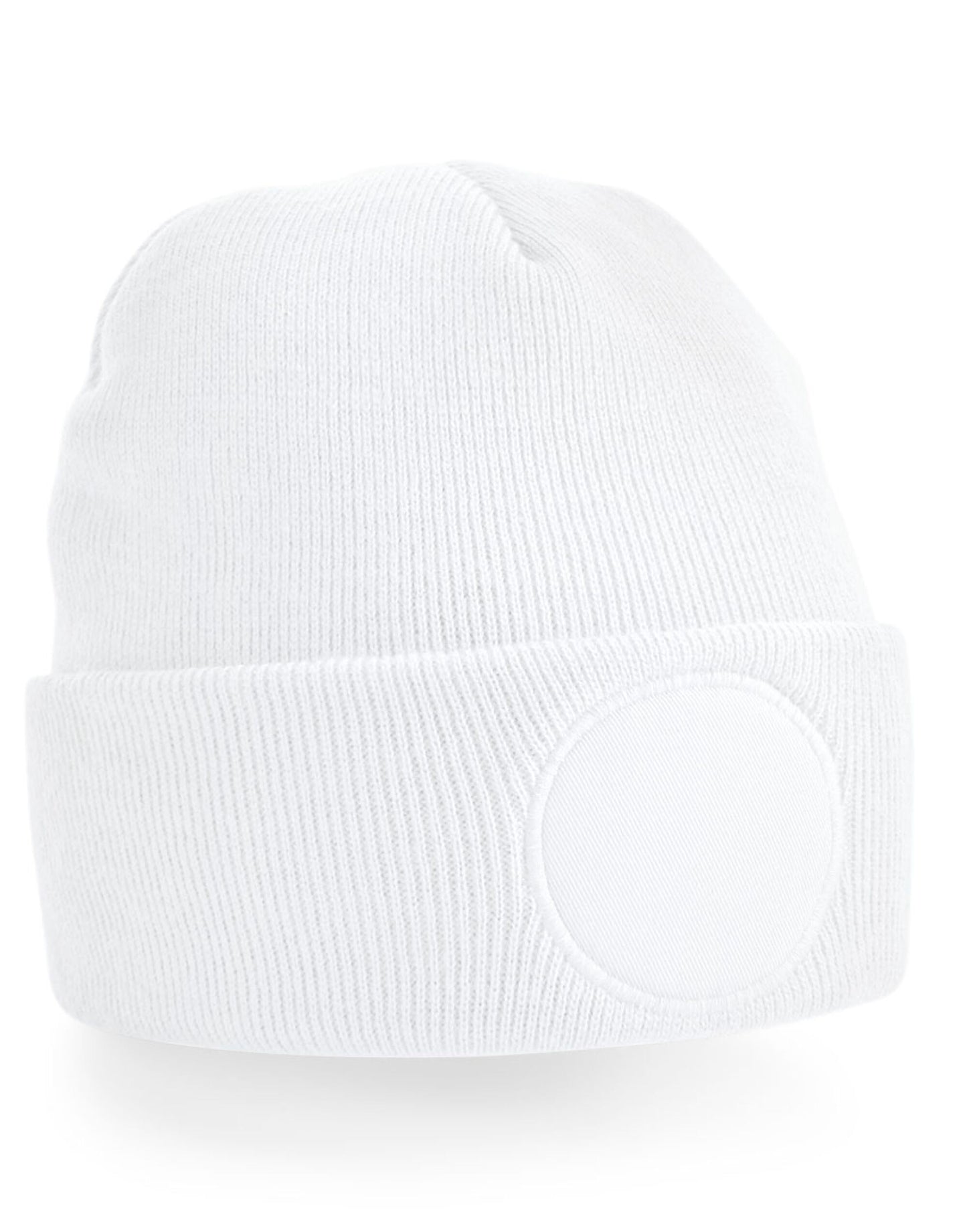 Circular Patch Beanie