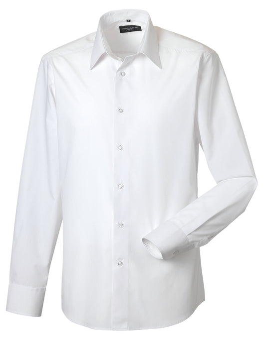 Men's L/Sleeve Polycotton Shirt