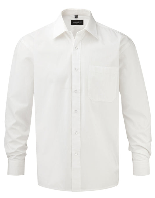 Men's L/Sleeve Poplin Shirt