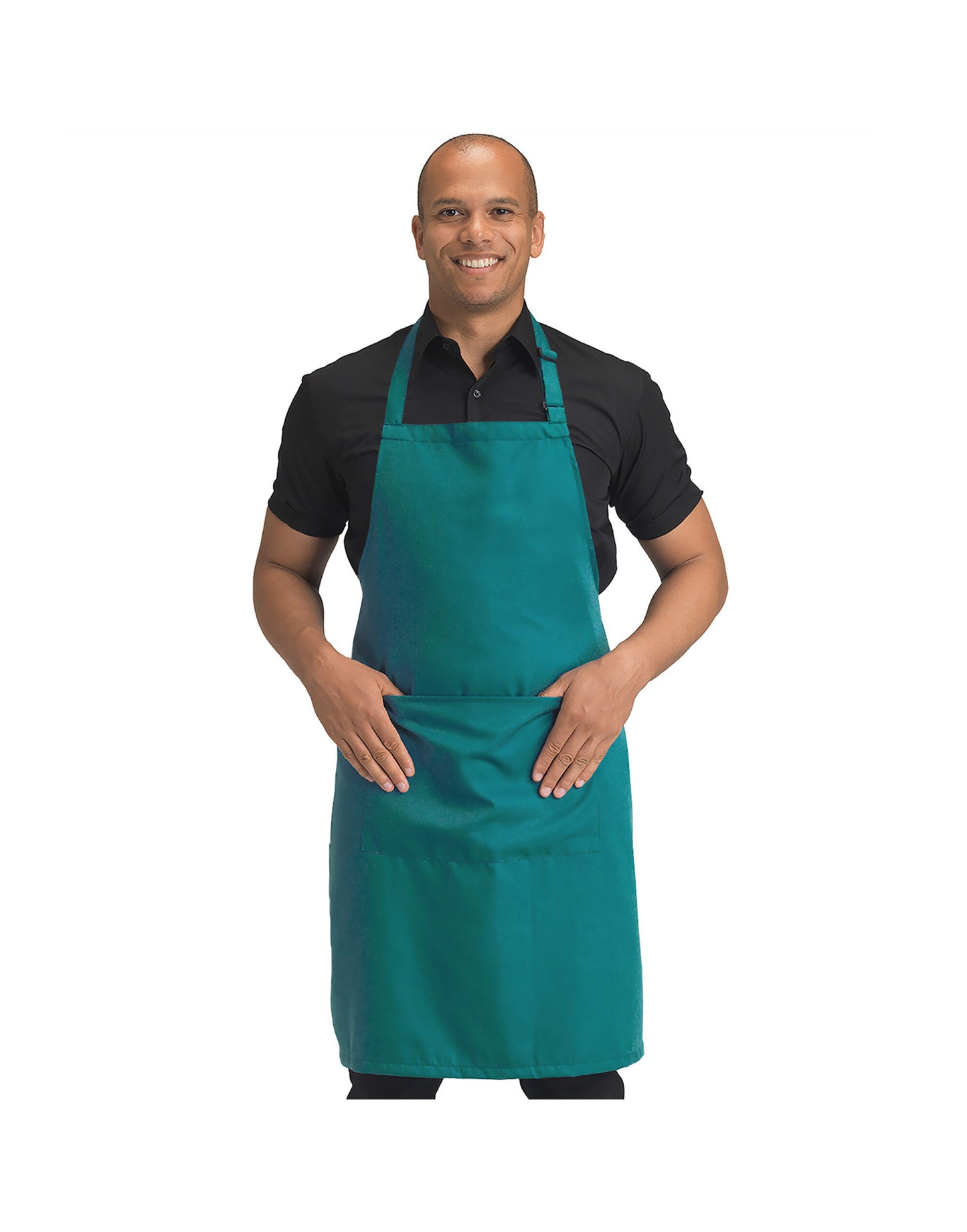 Recycled Bib Apron With Pocket