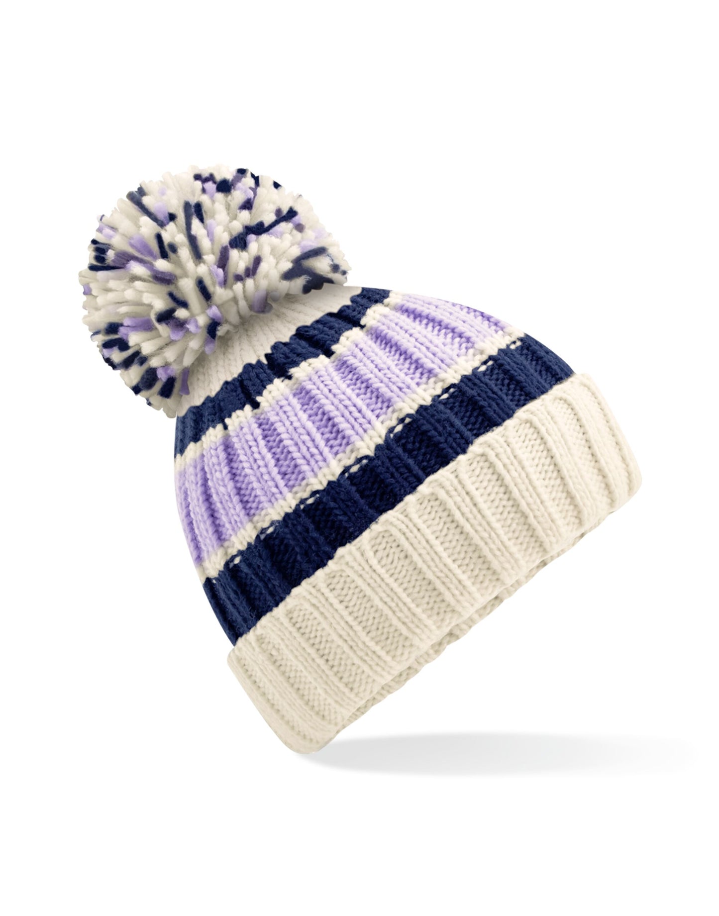Hygge Striped Beanie