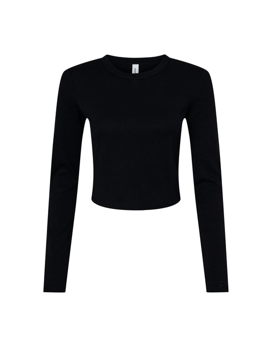 Women's Micro Rib Long Sleeve Tee