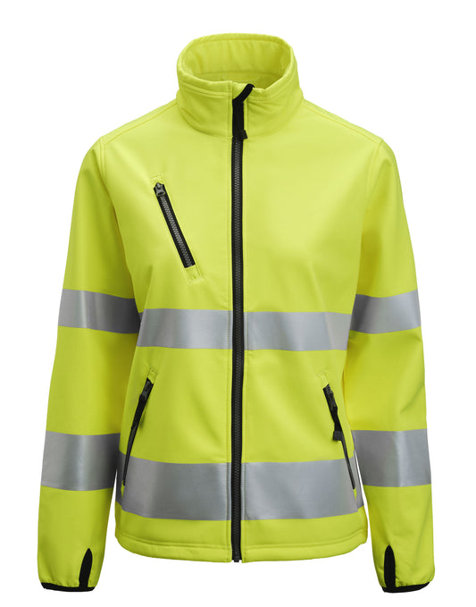 Women's Softshell Jacket Hi-Vis