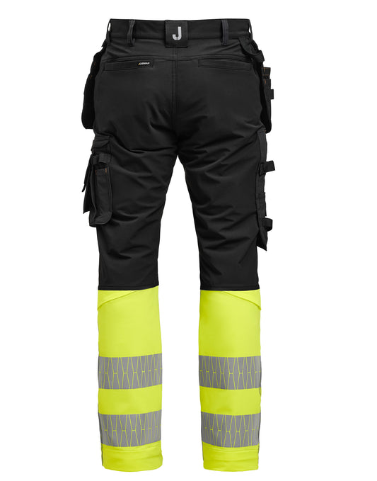 Craftsman Trousers Stretch Hi-Vis