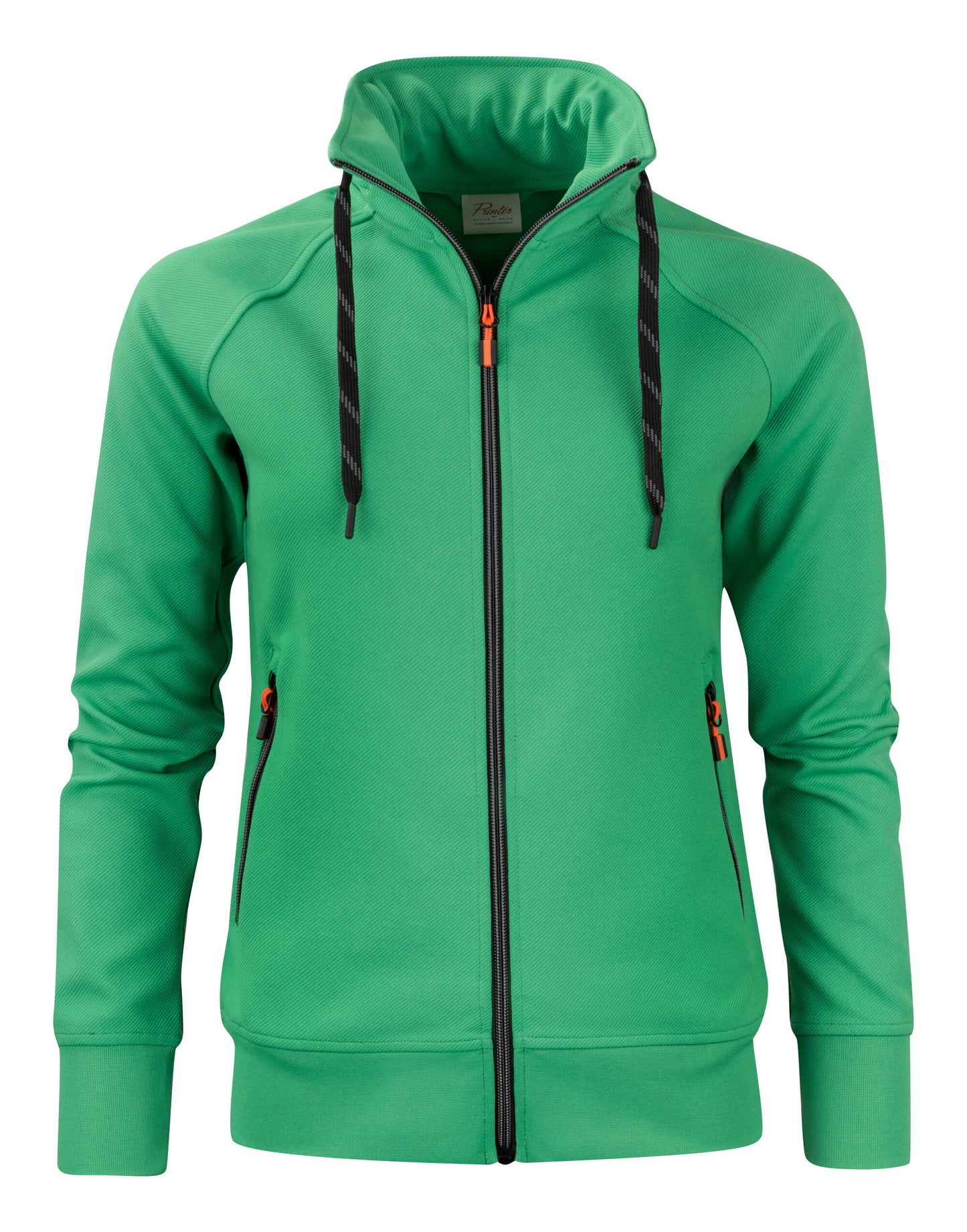 Ladies Jog Full Zip Sweatshirt