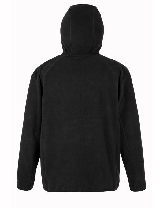 Recycled Unisex Hooded Microfleece