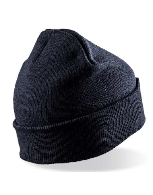 Recycled Double Knit Printers Beanie
