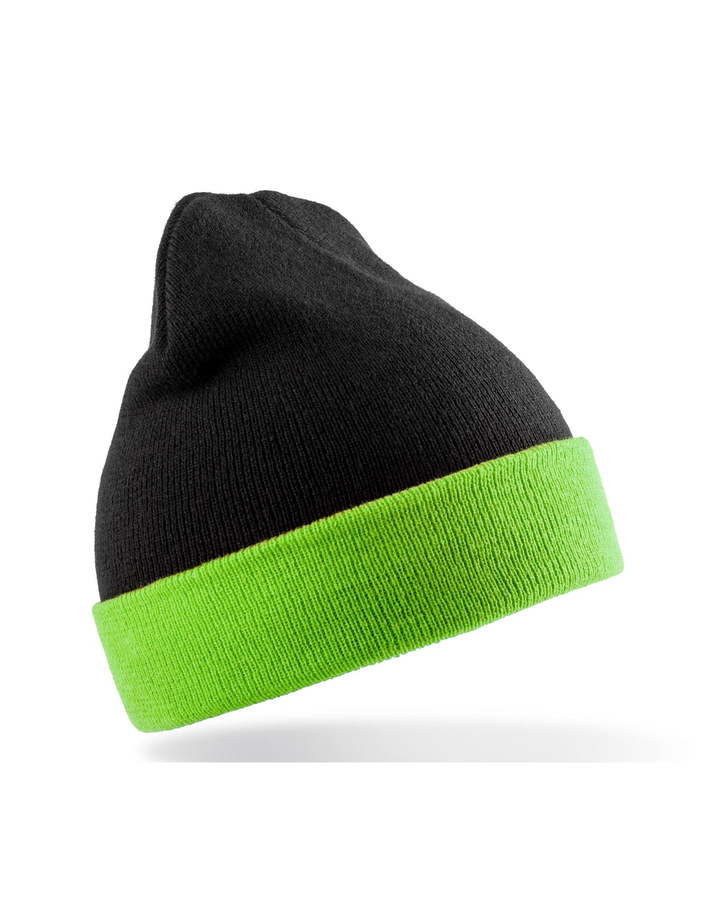 Recycled Black Compass Beanie