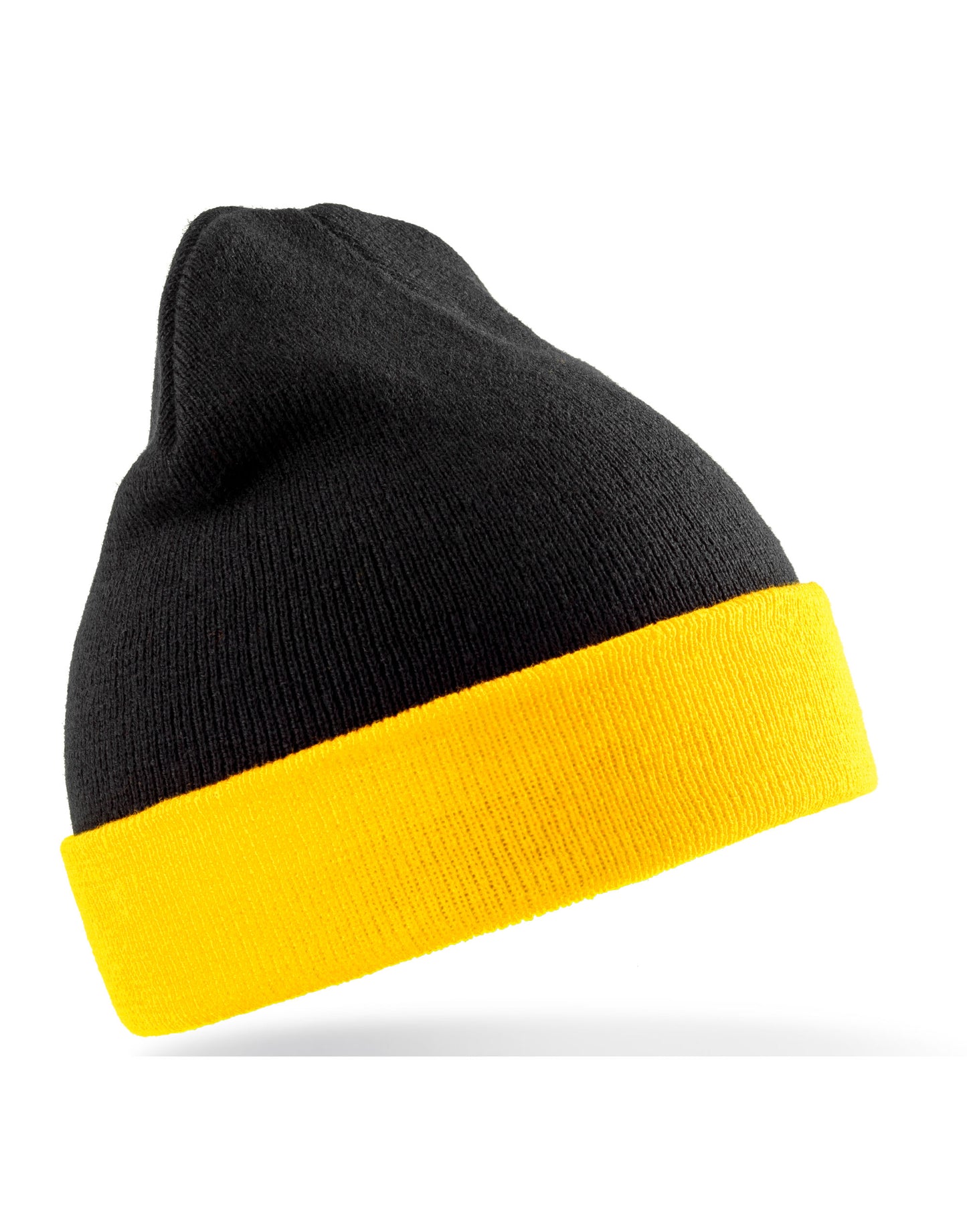 Recycled Black Compass Beanie