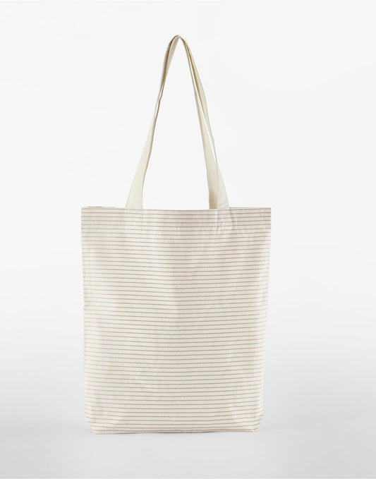 Striped Org Cotton Tote