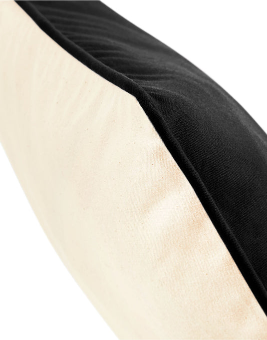 Fairtrade Cotton Piped Cushion Cover