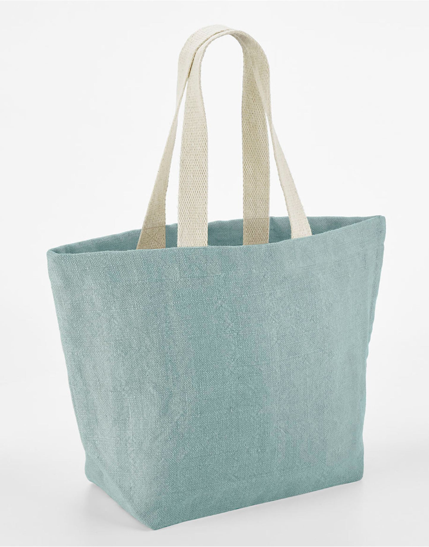 Soft Washed Jute Beach Bag
