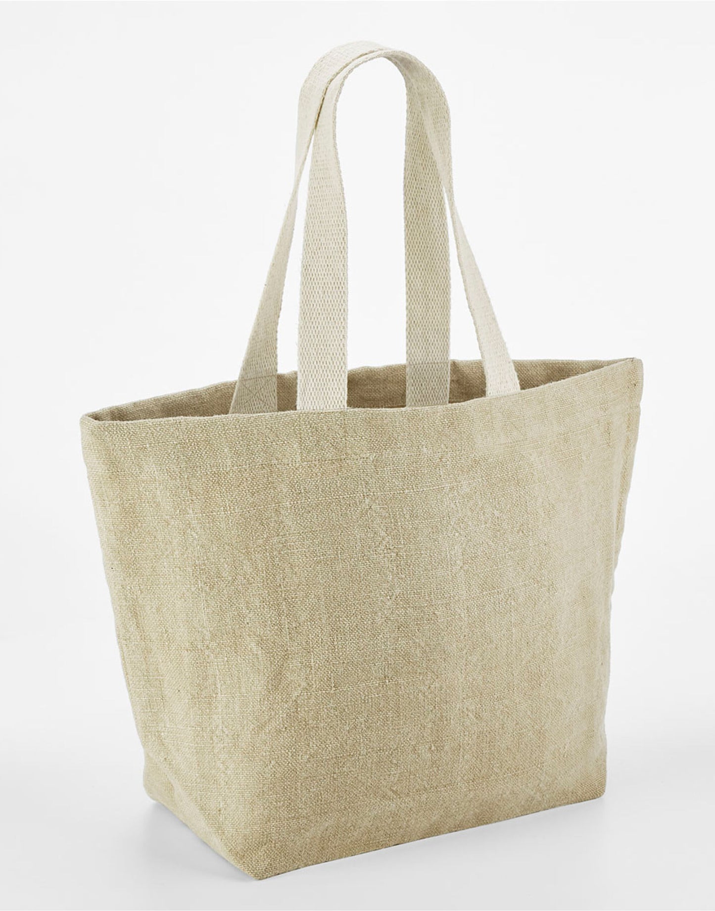 Soft Washed Jute Beach Bag