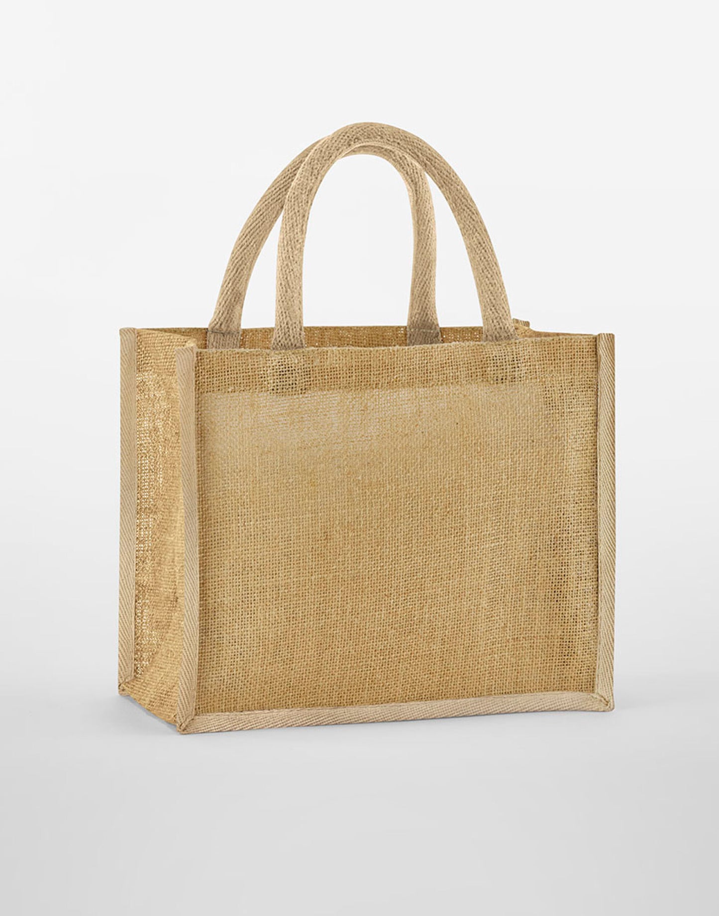 Starched Jute Midi Tote