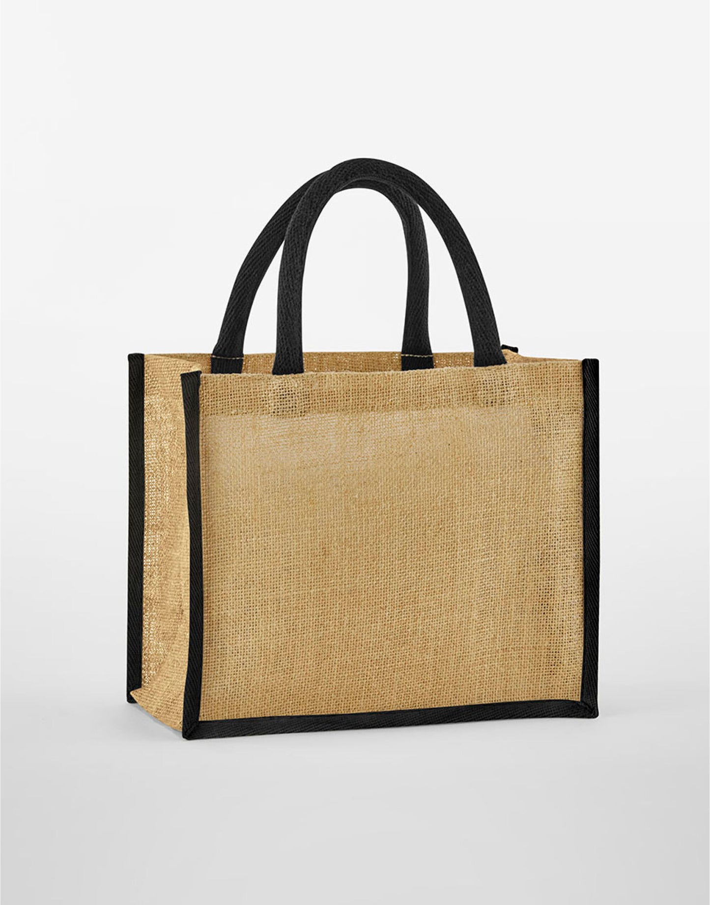 Starched Jute Midi Tote