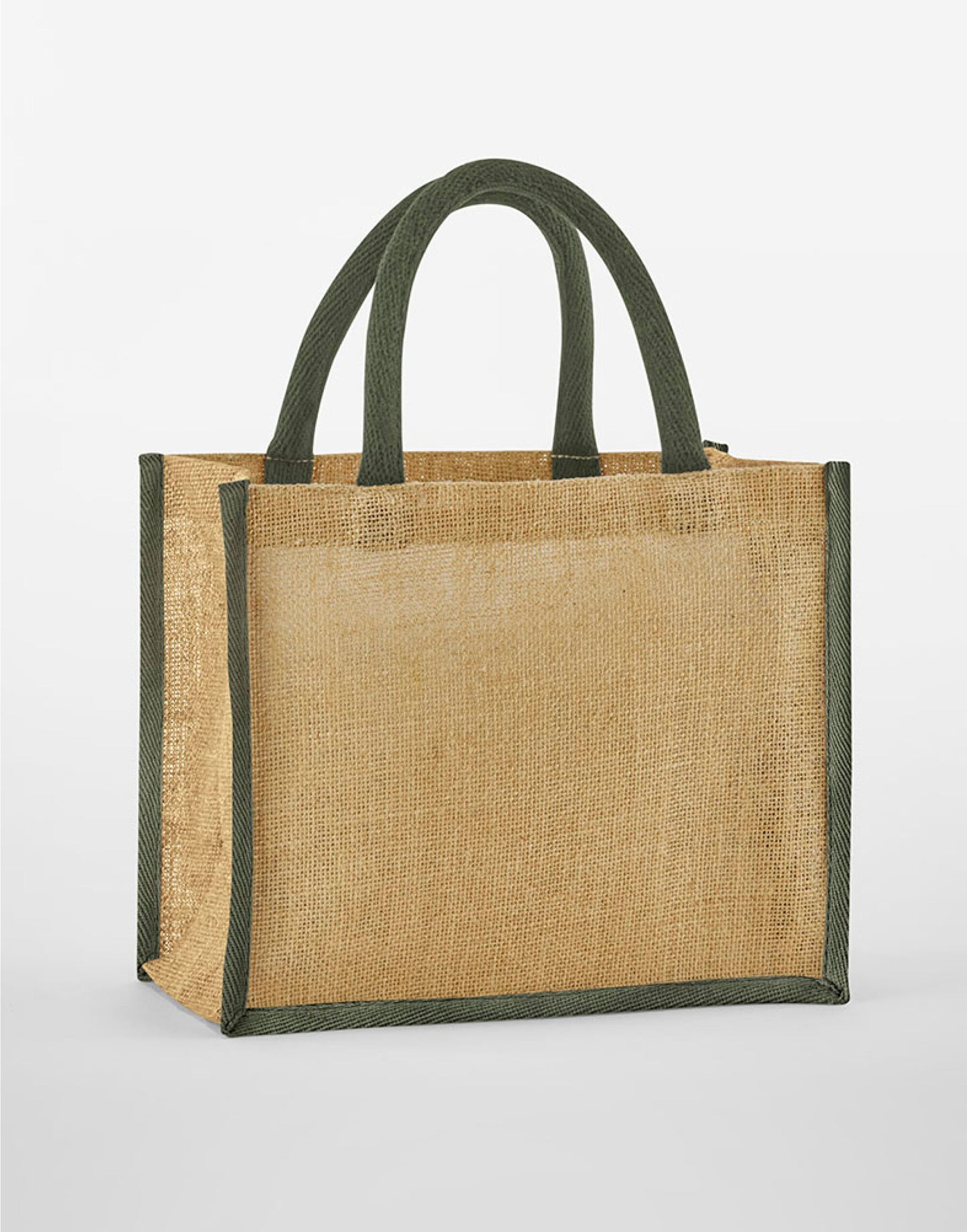 Starched Jute Midi Tote