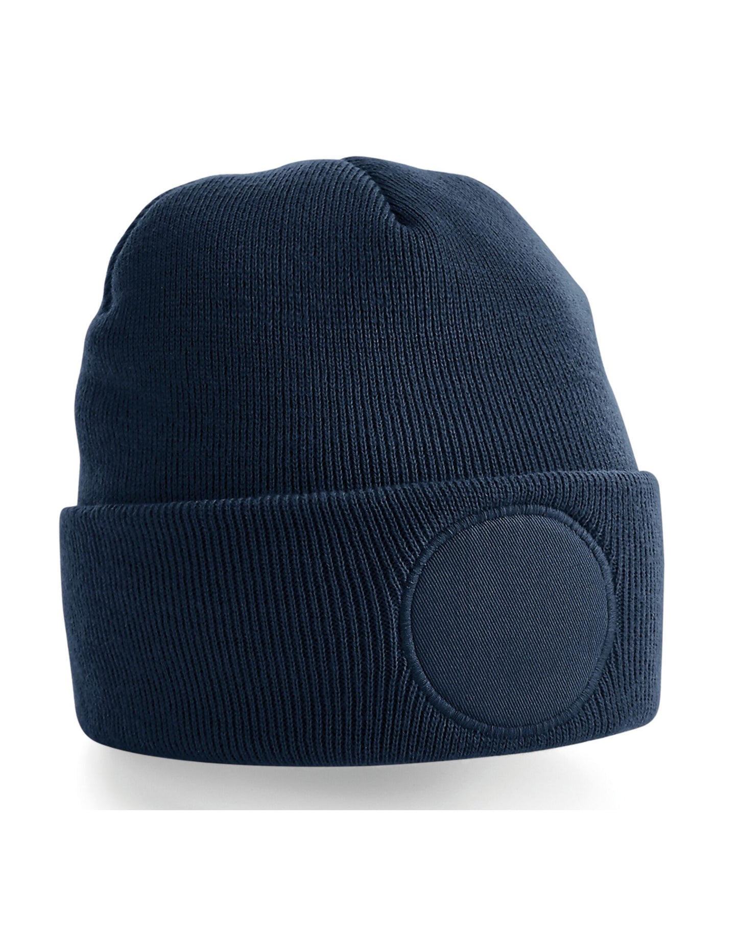 Circular Patch Beanie