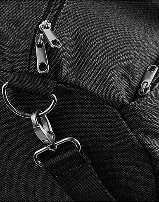 Vintage Canvas Barrel Bag