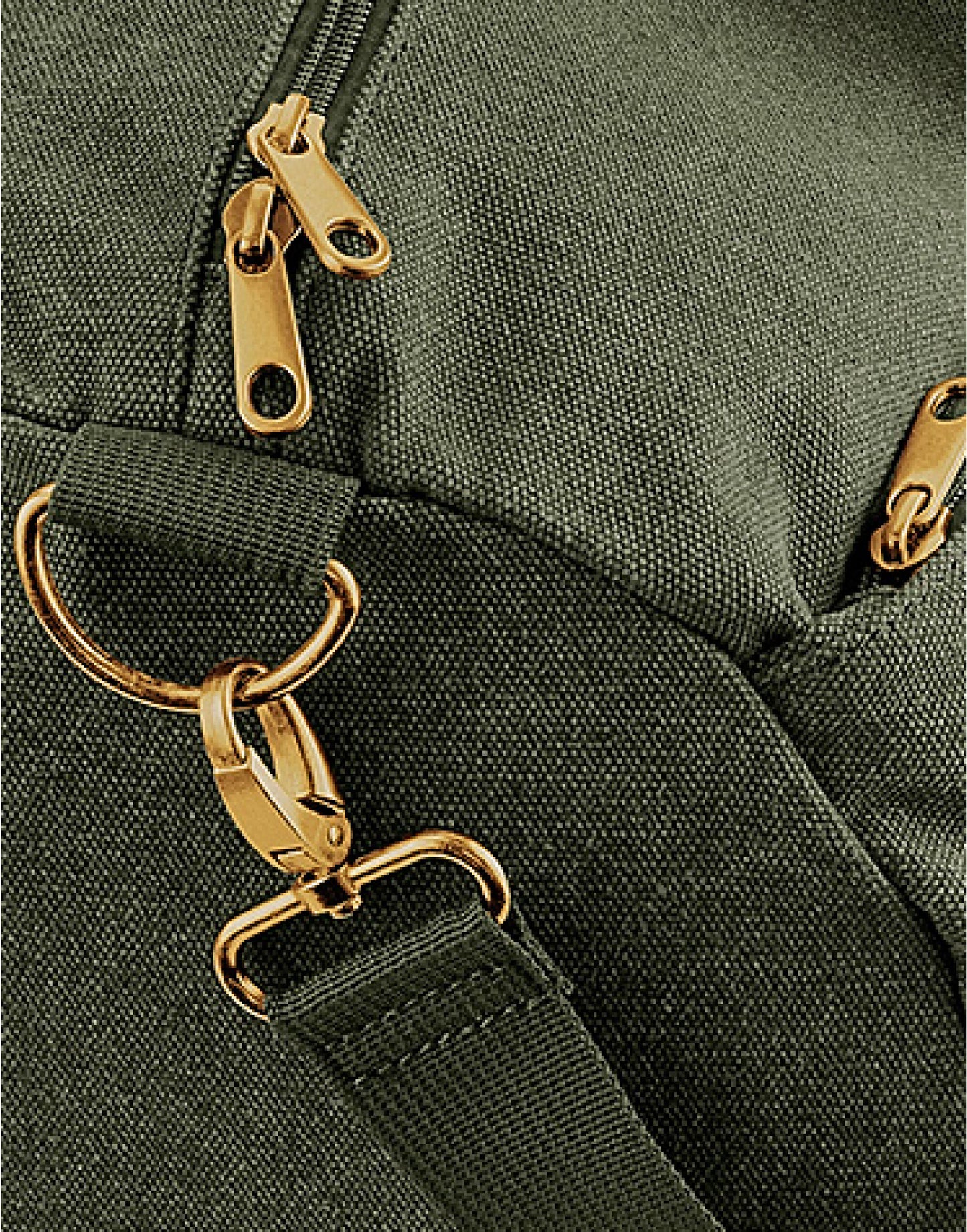 Vintage Canvas Barrel Bag