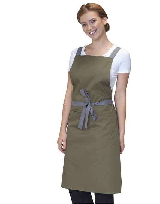 Cross Back Bib Apron