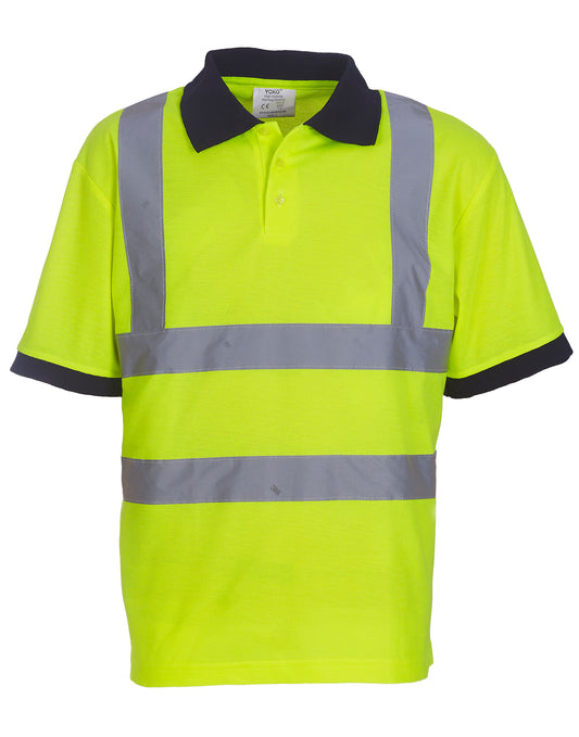 Hi-Vis Short Sleeve Polo Shirt
