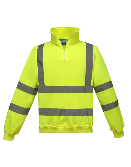 Hi-Vis 1/4 Zip Sweatshirt