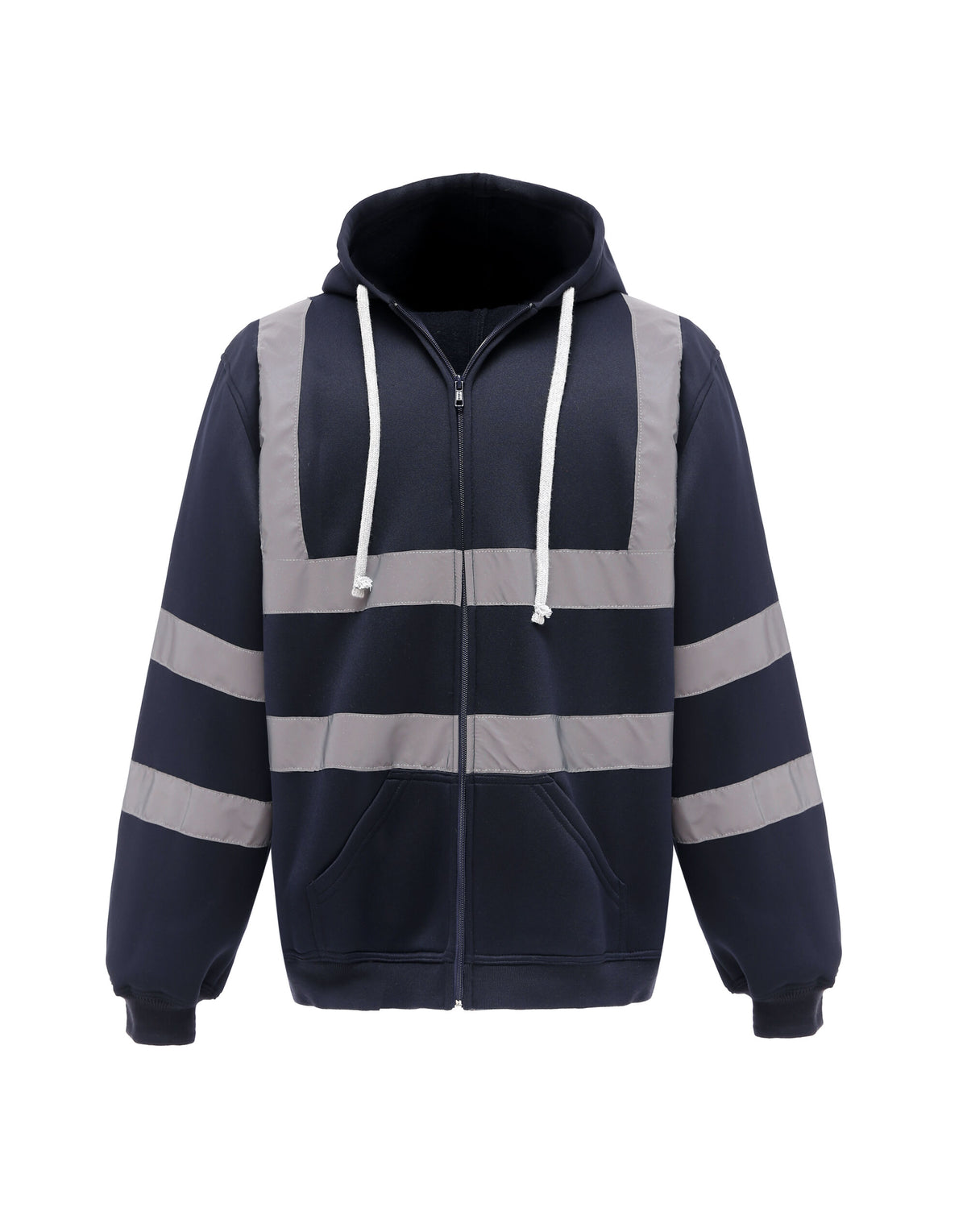 Hi-Vis Zipped Hoodie
