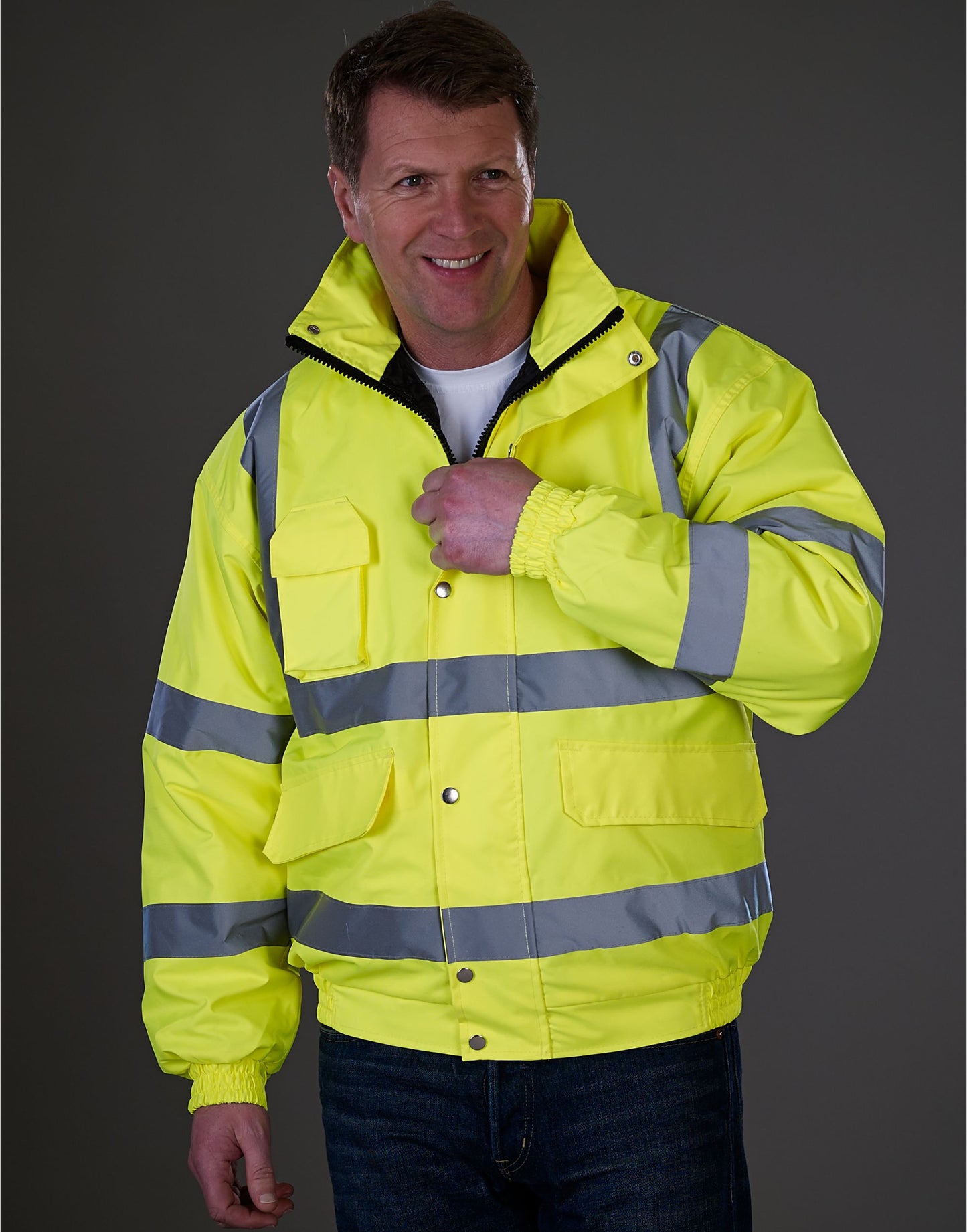 Hi-Vis Classic Bomber Jacket