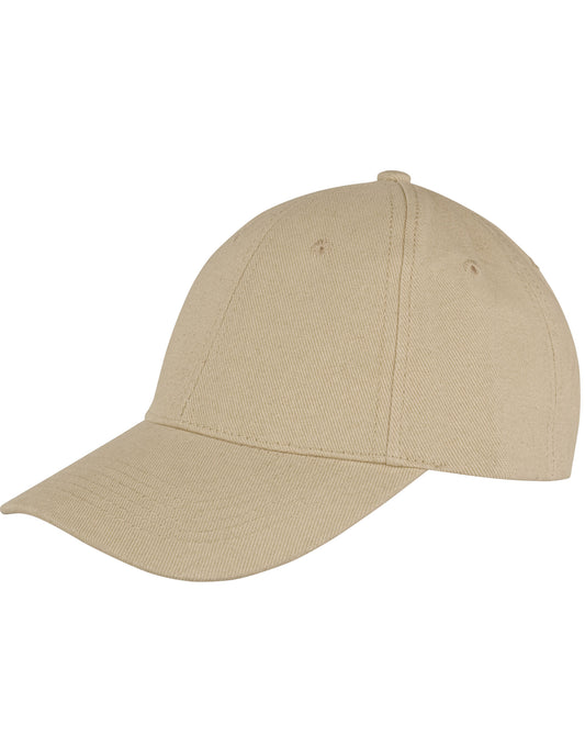 Memphis 6 Panel Brushed Cotton Cap