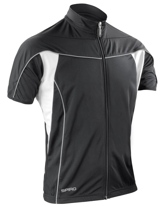 Men's Bikewear Full Zip Performance Top