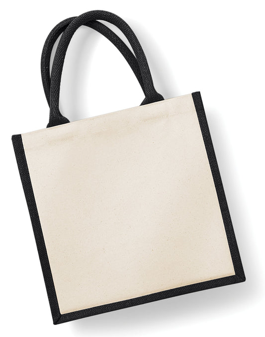 Printers' Midi Jute bag