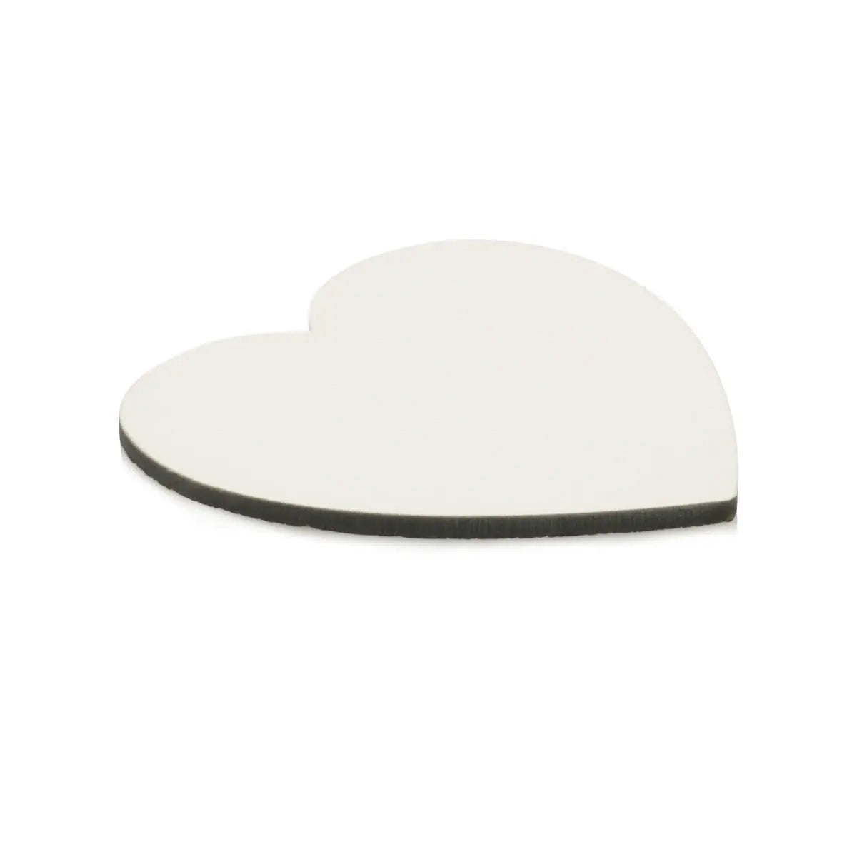 Unisub Hardboard Heart Shaped Coaster - Cork Back Pack of 40