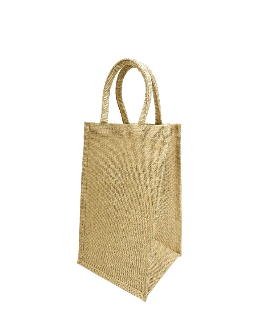 4 BOTTLE Laminated Jute Bag