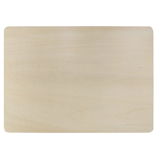 Placemat - PLYWOOD - Double Sided Wooden Placemat - 20cm x 28cm
