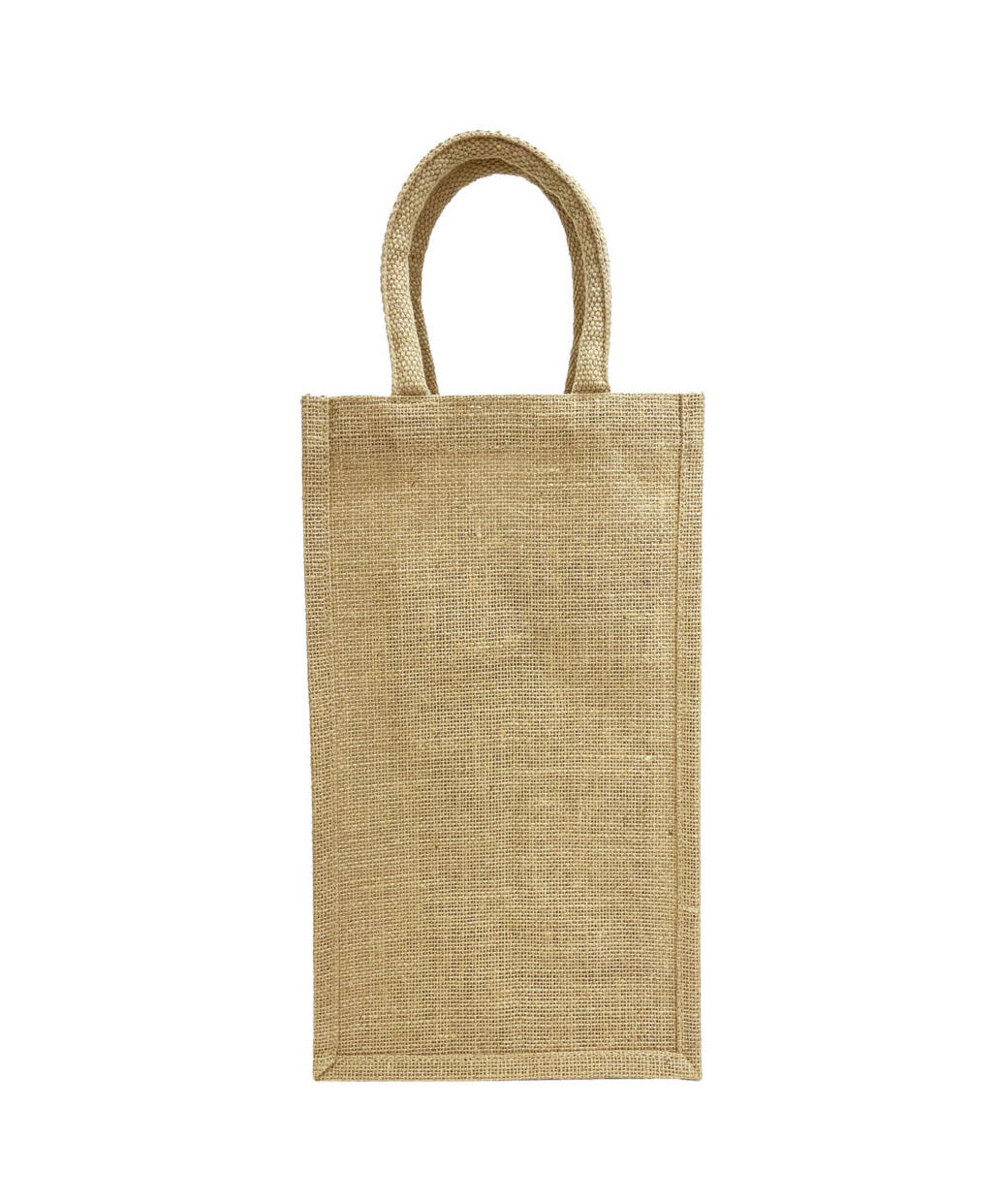 2 BOTTLE Laminated Jute Bag