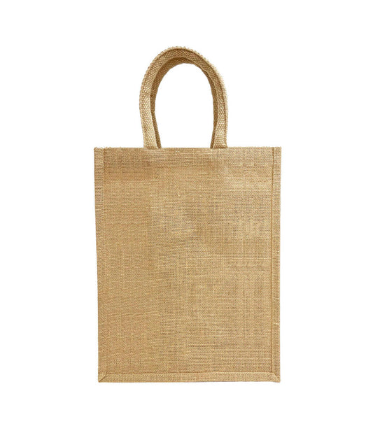 3 BOTTLE Laminated Jute Bag