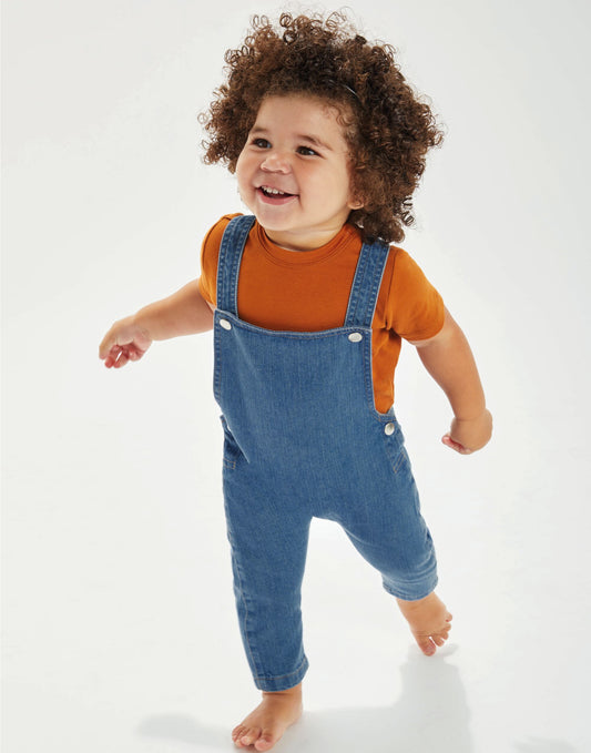 Baby Rocks Denim Dungarees
