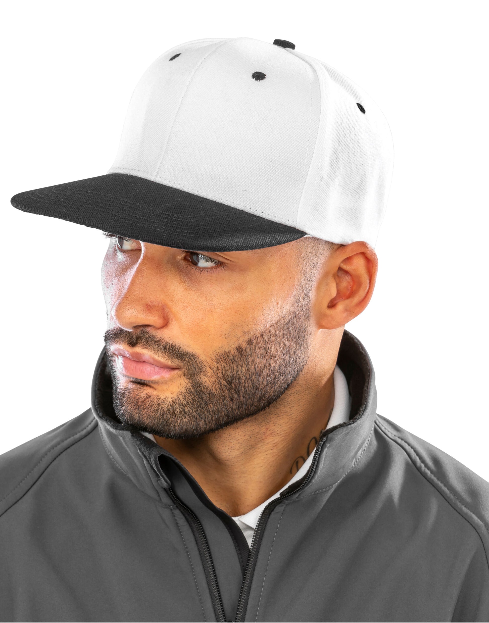 Bronx Original Flat Peak Snap Back Cap