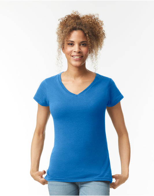 Softstyle® Ladies V-Neck Tee