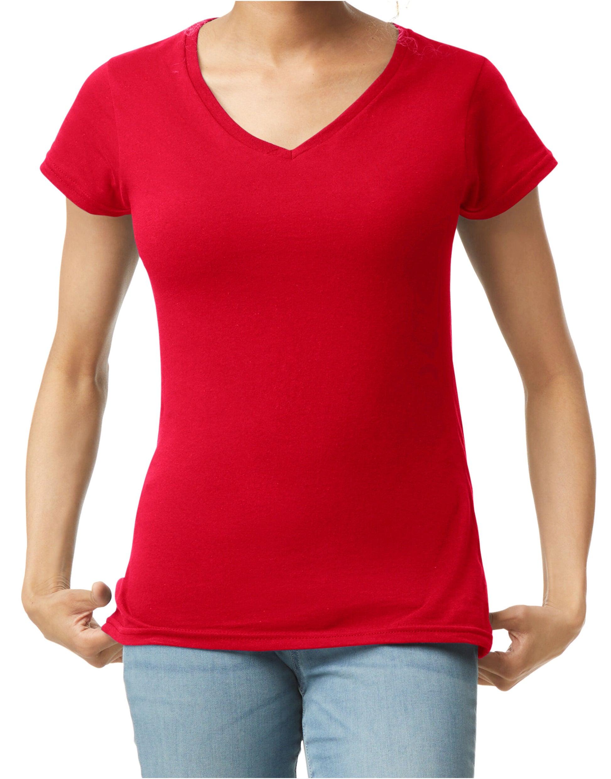 Softstyle® Ladies V-Neck Tee