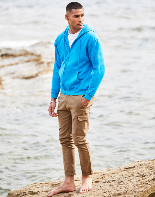 Men's Classic Hooded Sweat Jacket